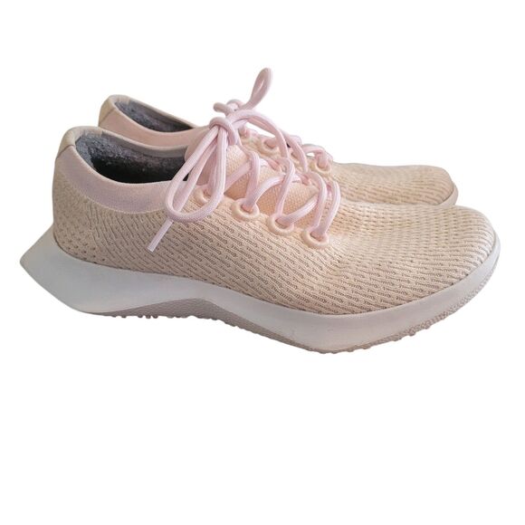 Allbirds Tree Dasher 2 Knit Running Sneakers Women's Size 10.5 Pink Sporty Wool - Picture 1 of 9
